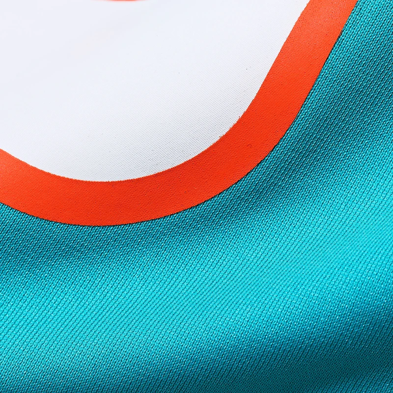 Men's Nike Ifeatu Melifonwu  Aqua Miami Dolphins Team Game Jersey