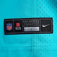 Maillot de match Nike Jacob Rodriguez Aqua Miami Dolphins pour homme