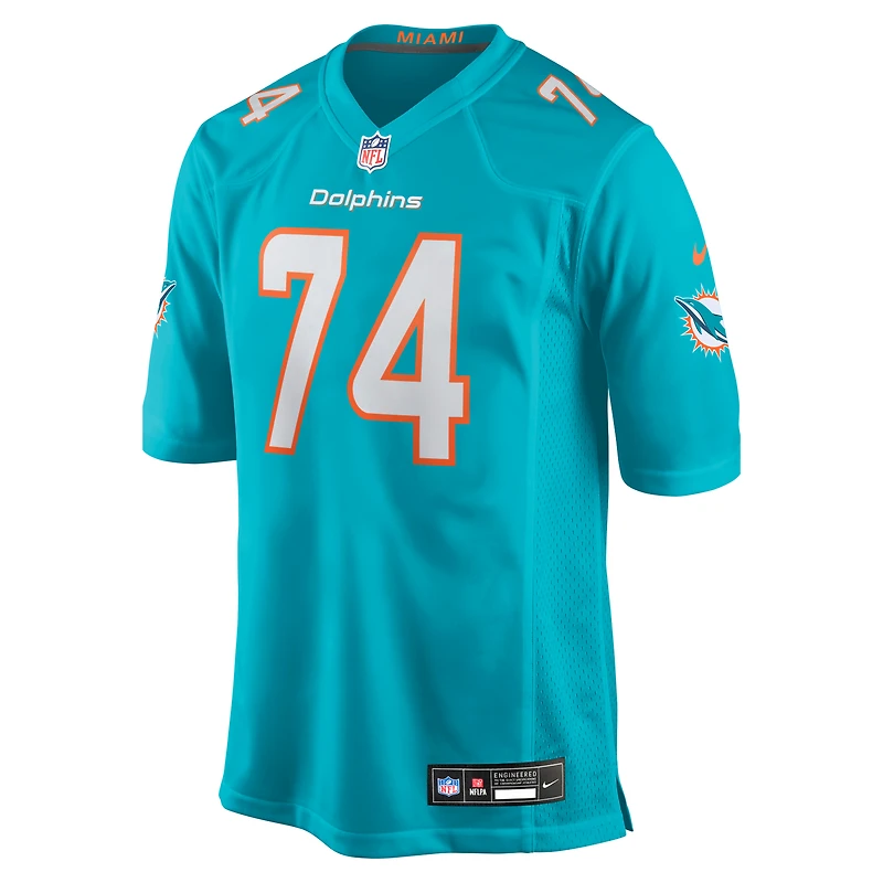 Men's Nike Kayden Proctor Aqua Miami Dolphins 2026 NFL Draft First Round Pick No. 12 Team Game Jersey