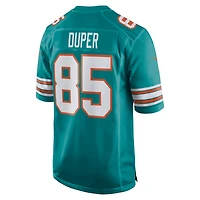 Maillot de joueur retraité Nike Mark Duper Aqua Miami Dolphins pour homme