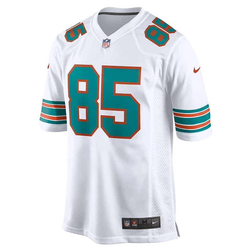 Maillot de joueur retraité Nike Mark Duper pour hommes, blanc, Miami Dolphins