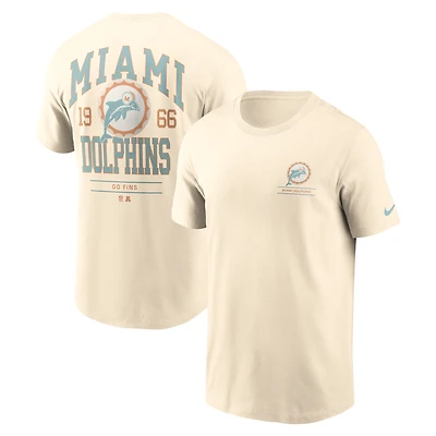 Men's Nike Natural Miami Dolphins Freestyle Essential T-Shirt