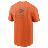 T-shirt Nike Essential orange Miami Dolphins pour homme