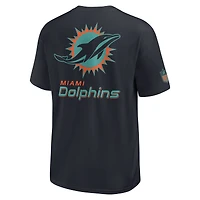 Men's Nike Pitch Blue Miami Dolphins 2025 Rivalries Collection Essential Max90 T-Shirt
