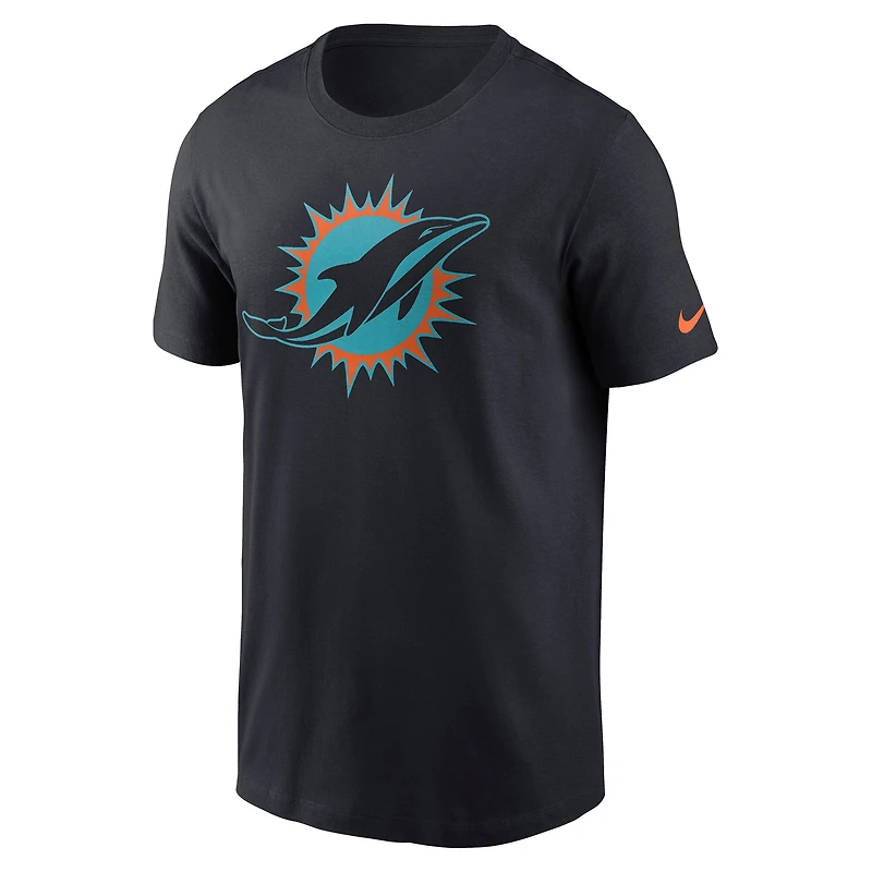 T-shirt Nike Pitch Blue pour homme, collection Rivalries 2025 des Dolphins de Miami