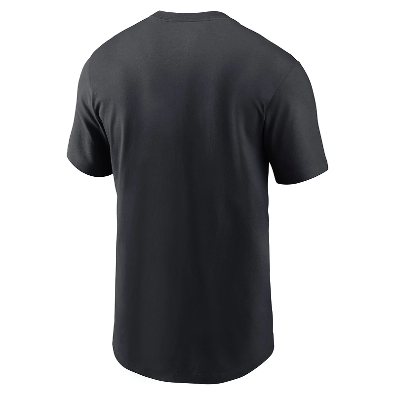 T-shirt Nike Pitch Blue pour homme, collection Rivalries 2025 des Dolphins de Miami