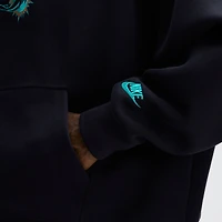 Men's Nike Pitch Blue Miami Dolphins 2025 Rivalries Collection Oversized Tech Fleece Hoodie