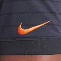 Men's Nike  Pitch Blue Miami Dolphins 2025 Rivalries Collection Sideline Victory Striped Dri-FIT Polo