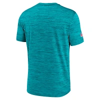Men's Nike Turbo Green Miami Dolphins 2025 Rivalries Collection Sideline Velocity Dri-FIT T-Shirt