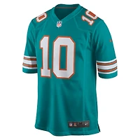 Men's Nike Tyreek Hill Aqua Miami Dolphins Alternate Game Jersey