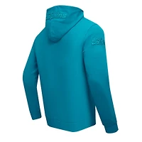 Men's Pro Standard Aqua Miami Dolphins Triple Tonal Full-Zip Hoodie