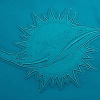 Men's Pro Standard Aqua Miami Dolphins Triple Tonal Full-Zip Hoodie