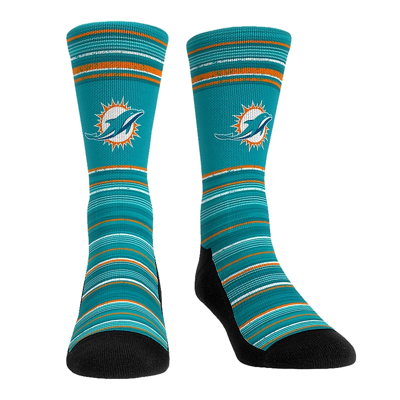 Lot de chaussettes et caleçons boxeurs Rock Em Socks pour hommes des Miami Dolphins