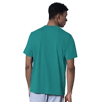 Men's Starter  Aqua/Gray Miami Dolphins Two-Pack Logo T-Shirt Set