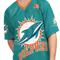 Men's Starter Aqua/White Miami Dolphins Short Sleeve & Long T-Shirt Combo Pack