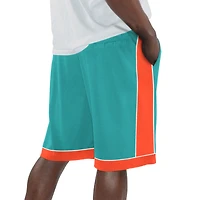 Short pour homme Starter Aqua Miami Dolphins Throwback Fan Favourite