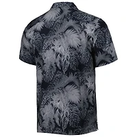 Chemise boutonnée Tommy Bahama pour homme Miami Dolphins Coast Luminescent Fronds Camp IslandZone