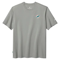 Men's Tommy Bahama  Gray Miami Dolphins Huddle & Hang Tens T-Shirt