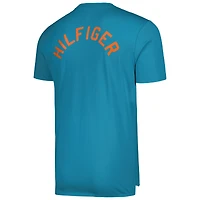 T-shirt Tommy Hilfiger Aqua Miami Dolphins Liam pour homme
