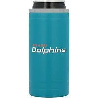 Miami Dolphins 12oz. Flipside Powdercoat Slim Can Cooler