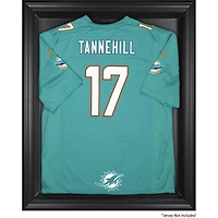 Vitrine de présentation encadrée noire pour maillots des Miami Dolphins (2013 à aujourd'hui)