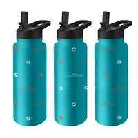 Bouteille de boisson rafraîchissante à boire à répétition des Dolphins de Miami de 34 oz