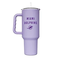 Miami Dolphins 40oz. Lavender Soft Touch Tumbler