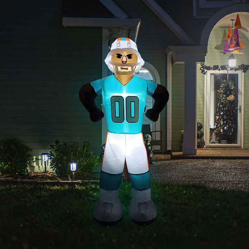 Pelouse gonflable pour joueur des Dolphins de Miami