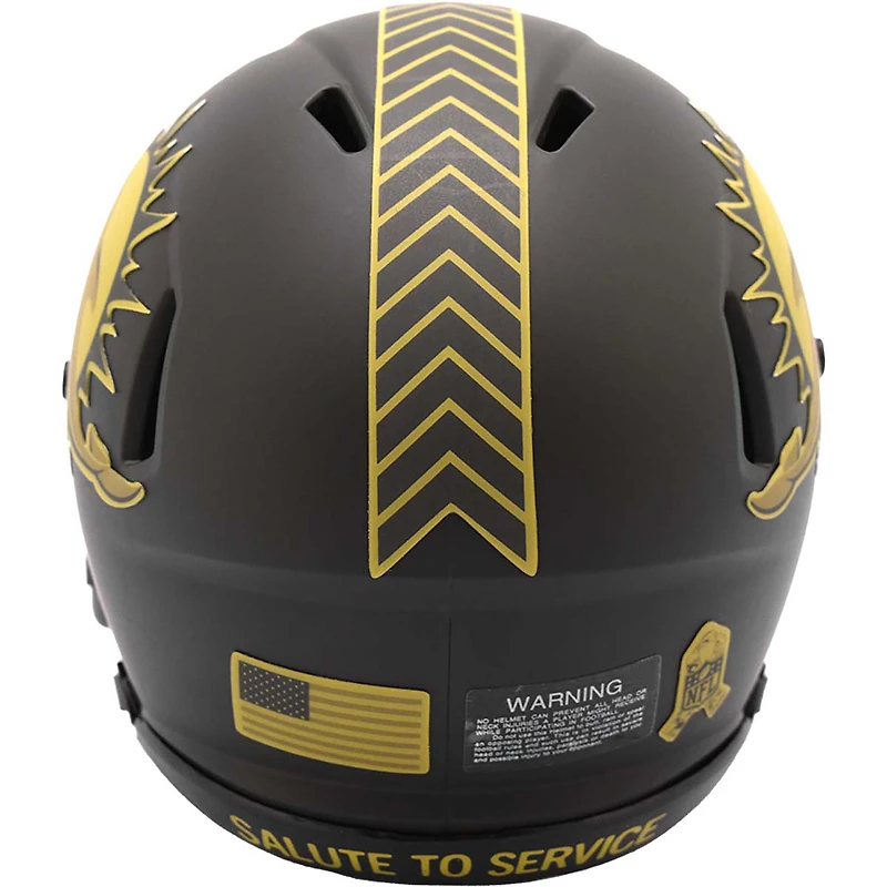 Miami Dolphins Riddell 2025 Salute to Service Speed Mini Helmet