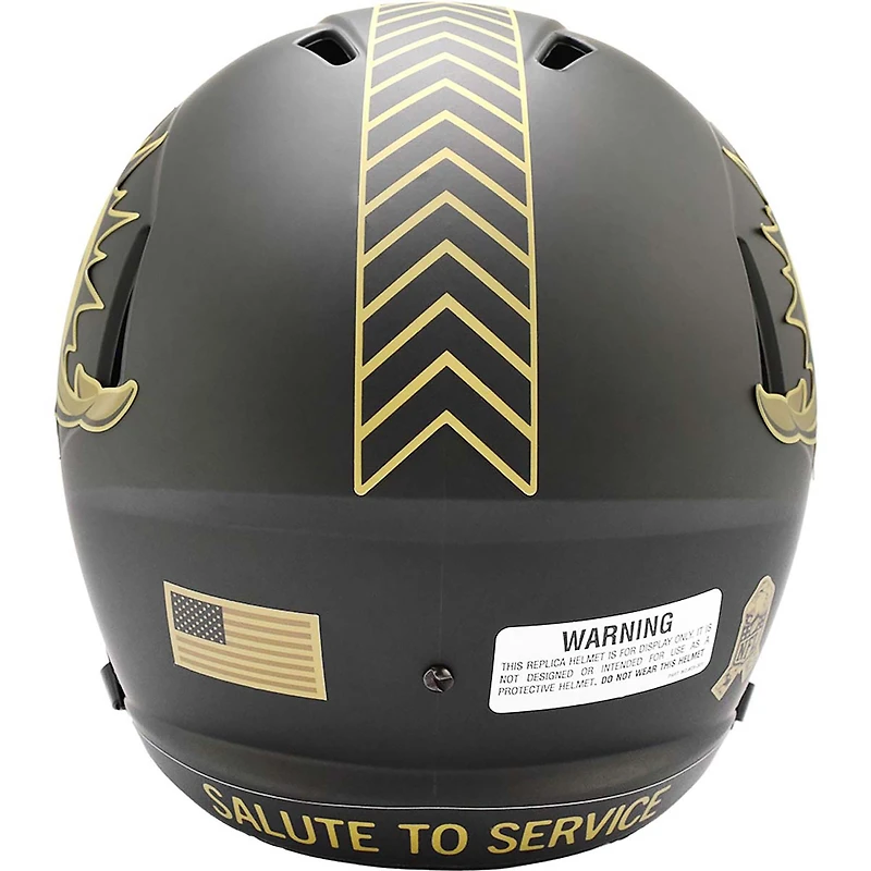 Casque réplique Riddell 2025 Salute to Service Speed ​​des Miami Dolphins