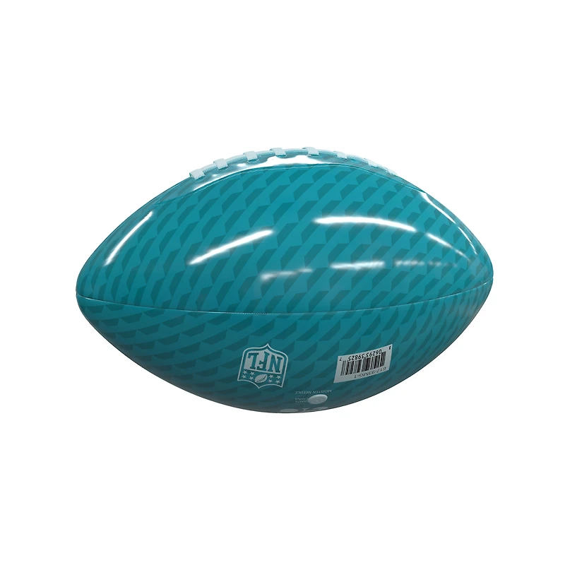 Mini ballon de football en caoutchouc brillant des Dolphins de Miami