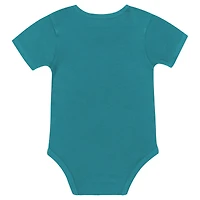 Ensemble body, bavoir et bonnet en tricot pour nouveau-né bébé Miami Dolphins Dynamic Duo