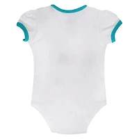 Ensemble body et jupe pour nouveau-né bébé Miami Dolphins Love My Team