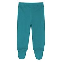 Newborn Outerstuff Aqua Miami Dolphins Little Champ Three-Piece Long Sleeve Bodysuit, Pants and Cuffed Hat Set