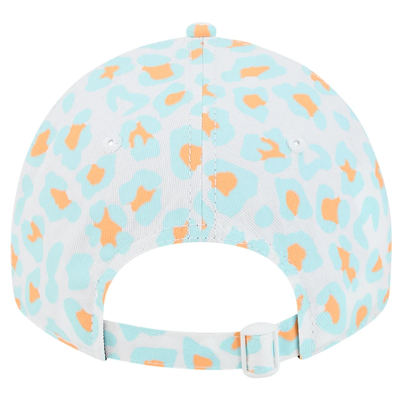 Casquette ajustable Active Leopard 9TWENTY des Miami Dolphins de New Era pour enfants d'âge préscolaire