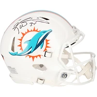 Casque authentique Riddell Speed ​​autographié par Ricky Williams des Miami Dolphins