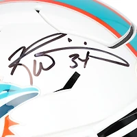 Casque Riddell Speed ​​Flex Authentic autographié par Ricky Williams (Miami Dolphins)