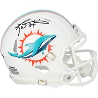 Mini casque Riddell Speed ​​autographié par Ricky Williams (Miami Dolphins)