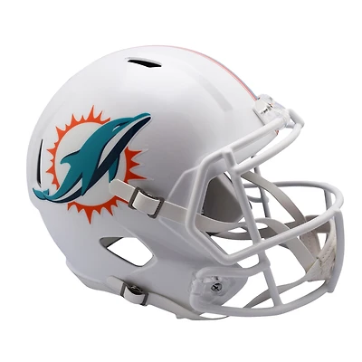 Riddell Miami Dolphins Replica Revolution Speed ​​Casque de football pleine taille pour affichage