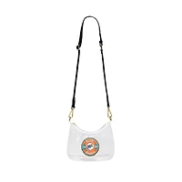 Stoney Clover Lane Miami Dolphins Clear Curved Crossbody