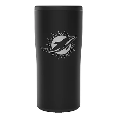 Tervis Miami Dolphins 12oz. Refroidisseur de canettes mince en acier inoxydable