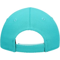 Casquette ajustable Main 9FORTY Aqua Miami Dolphins de New Era pour tout-petit