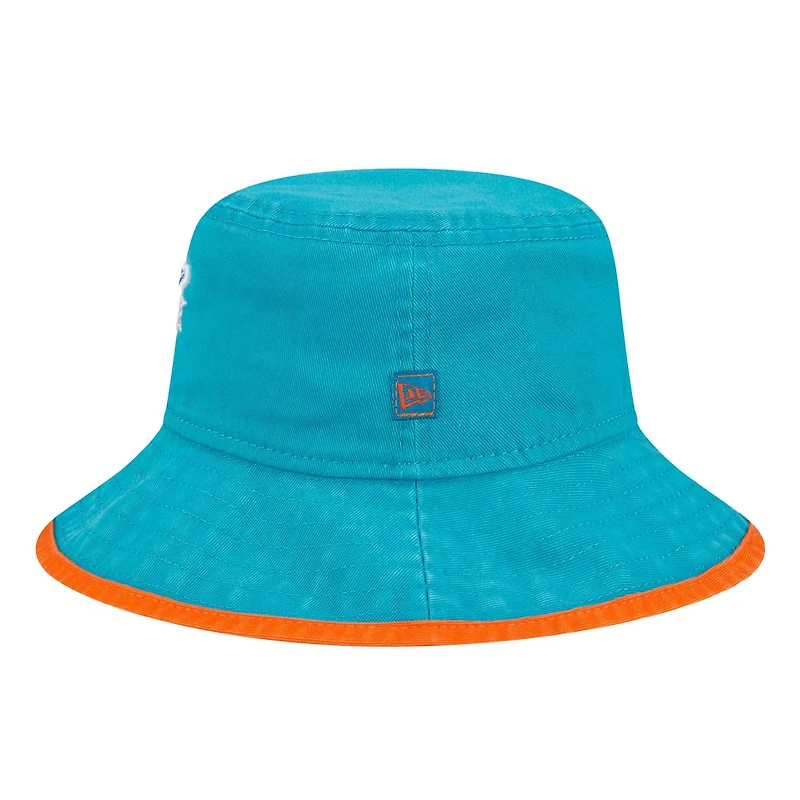 Mon premier chapeau bob Aqua Miami Dolphins de New Era pour tout-petit