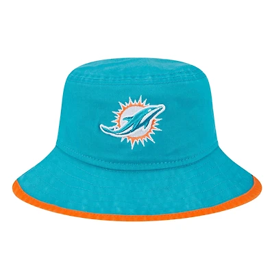 Mon premier chapeau bob Aqua Miami Dolphins de New Era pour tout-petit
