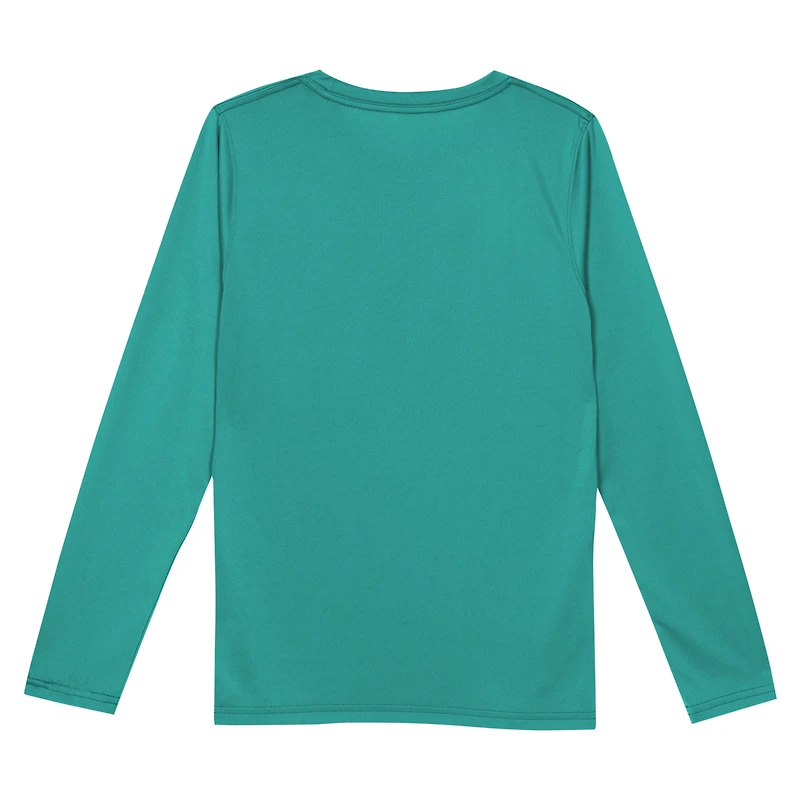 Toddler Nike Aqua Miami Dolphins Legend Icon Long Sleeve T-Shirt