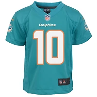 Maillot de match Nike Tyreek Hill Aqua Miami Dolphins pour tout-petit