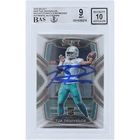 Tua Tagovailoa Miami Dolphins Autographed 2020 Panini Select Club Level #245 Beckett Fanatics Witnessed Authenticated /10 Rookie Card