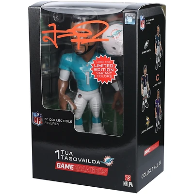 Tua Tagovailoa Miami Dolphins Autographed GameChangers Series 4 6" Figurine 