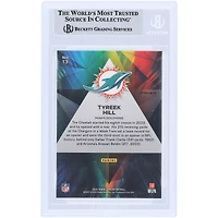 Tyreek Hill Miami Dolphins Autographed 2023 Panini Prizm Green Ice Prizmatic #13 Beckett Fanatics Witnessed Authenticated Card