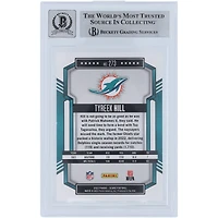 Tyreek Hill Miami Dolphins Autographed 2023 Panini Score Dots Gold #273 #/210 Beckett Fanatics Witnessed Authenticated 9/10 Card
